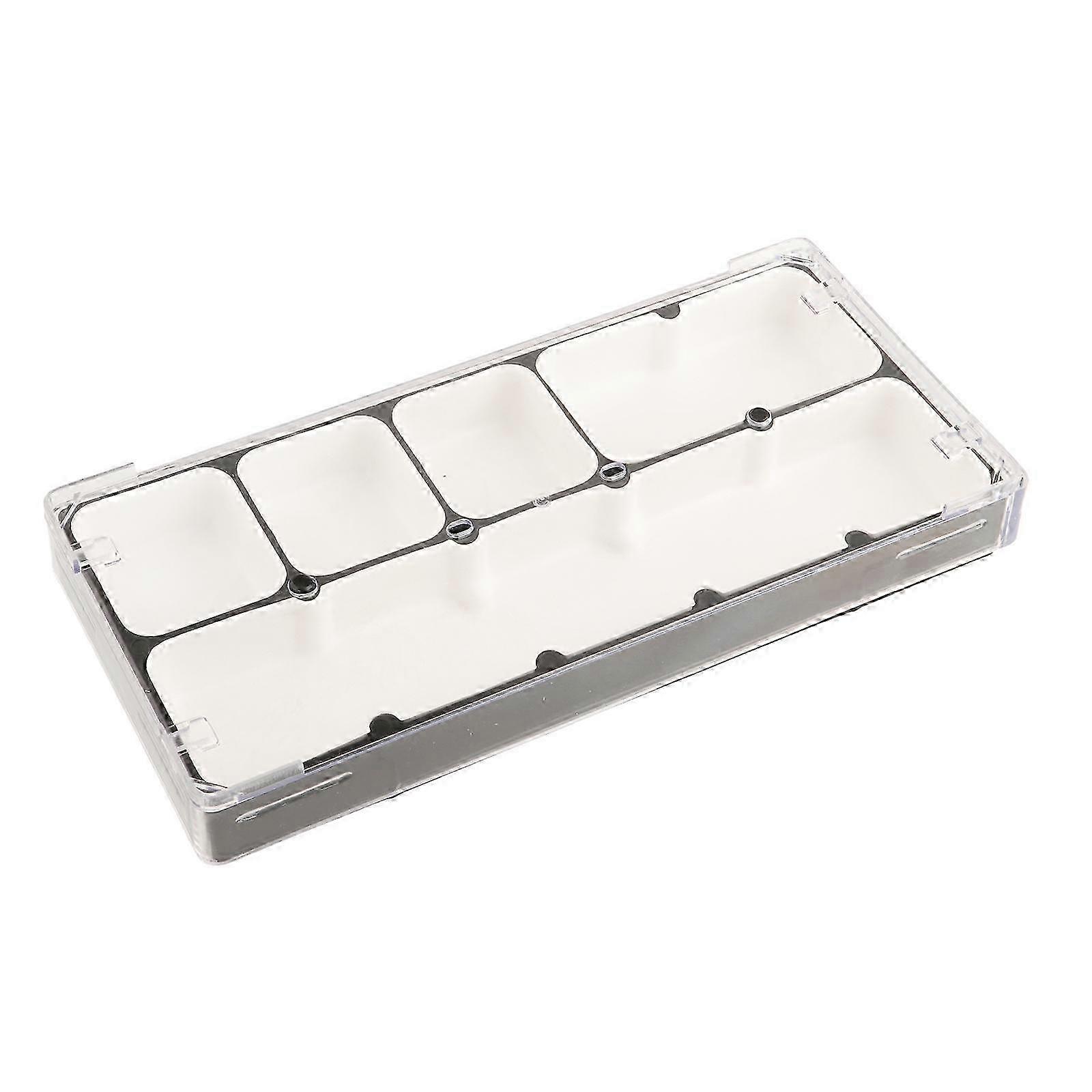 Multipurpose Watch Parts Organizer with Movement Holder Protector, Durable Storage Case for Watchmaker Repair and Maintenance Tools