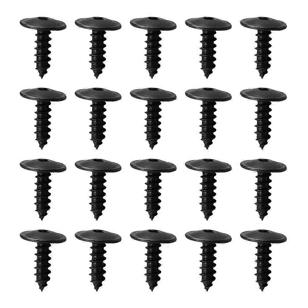 20/30Pcs Car Clips Fastener Engine Splashes Guards Self Tapping Screws Fastener Clips 5mm Torx Screw