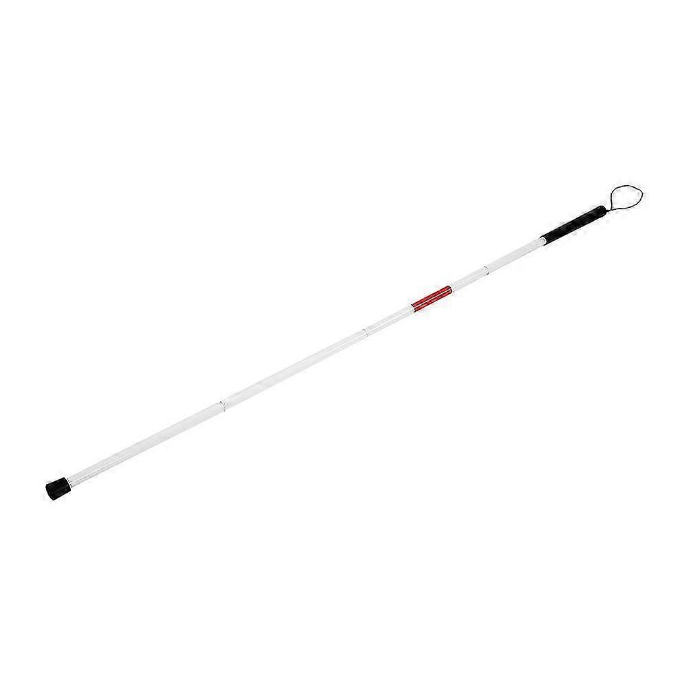 Folding Foldable Reflective Cane Crutch Portable Anti Shock Guide Walking Stick Blind People