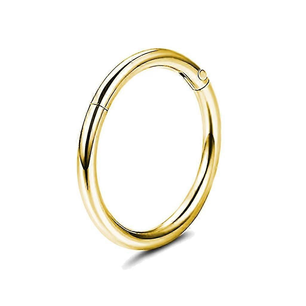 Rustfritt stål sømløs nesering piercing smykker sømløs nesebøyle ring