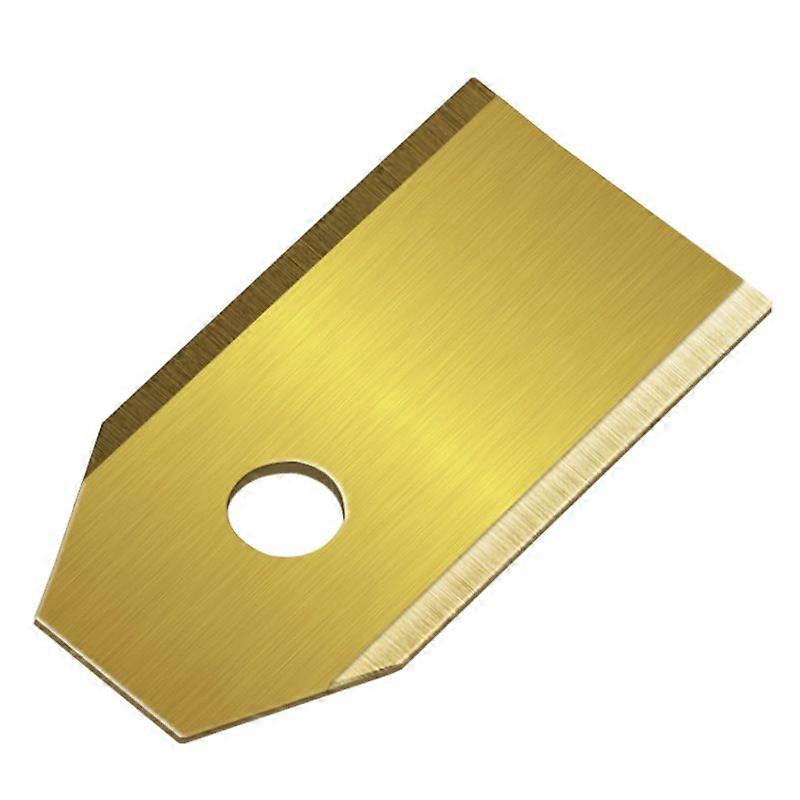 35*18*0.45mmgolden), 1 piece robot lawn mower blade, universal replacement blade suitable for automatic lawn mower, weeding accessories Robot lawn mow