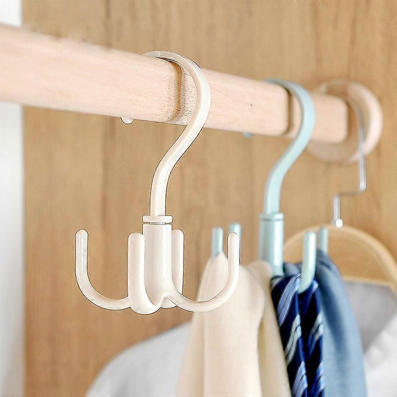 Rotatable Tie Belt Wardrobe Storage Hook Tie Belt Hook
