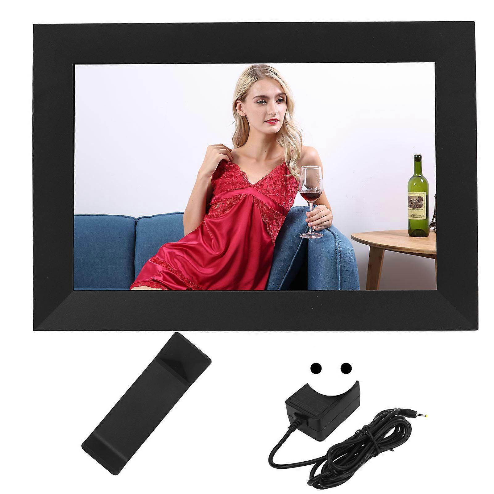 10.1" Smart WiFi Photo Frame, 16GB Storage, Stereo Sound, Touchscreen, EU Plug