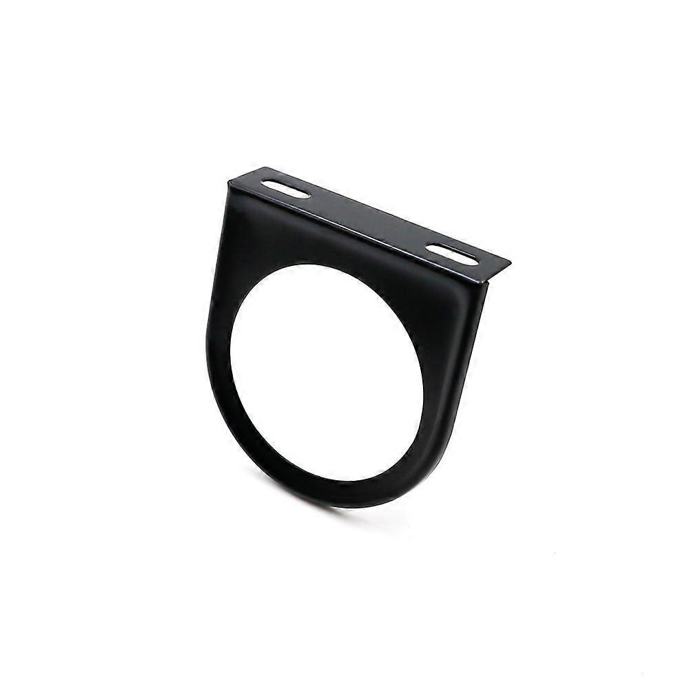 2"/52mm Iron Black Meter Mounting Bracket Single Hole Meter Bracket Bracket Car Modification - Iron Frame (Two Pack)