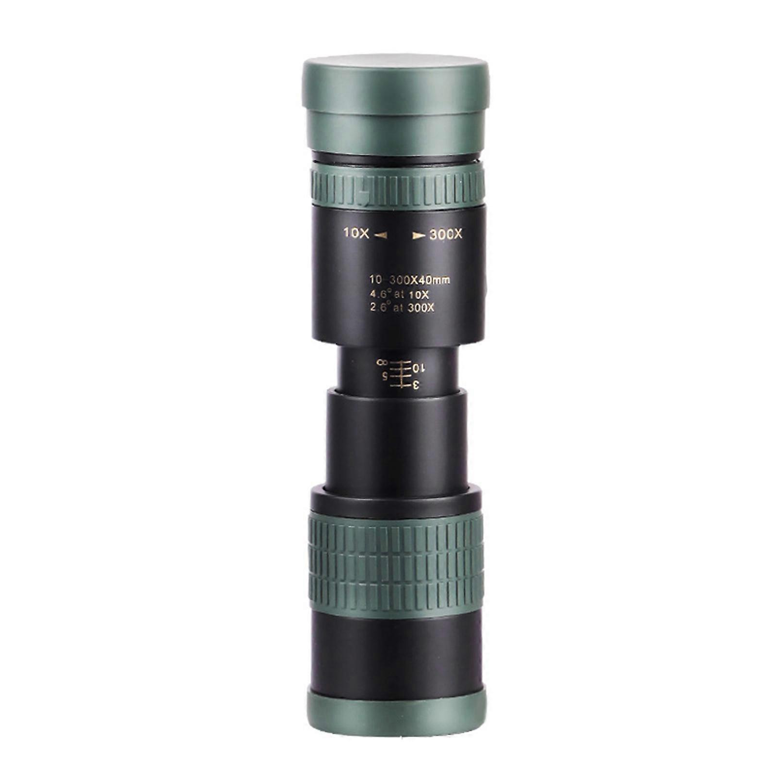300x40 Monocular Telescope with Prisms & Lens, Monoculars for Adults with Phone Adapter for Bird Watching Hiking