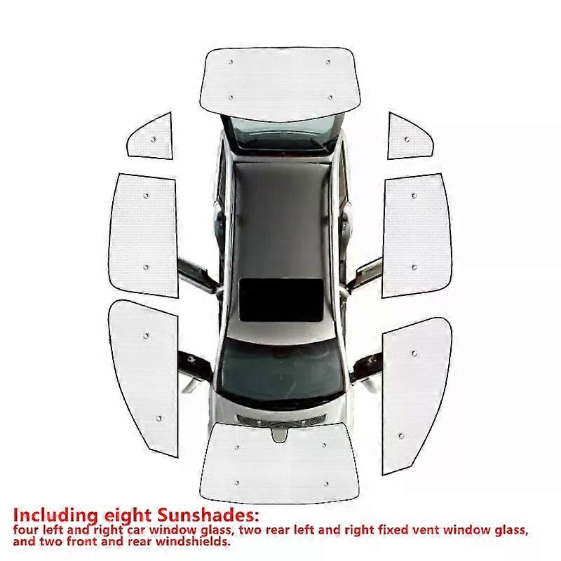 Car Full Coverage Sunshades Suitable for Honda CR V 2007 2008 2009 2010 2011 CR-V CRV Car Sunscreen Window Sunshade Covers Accessories