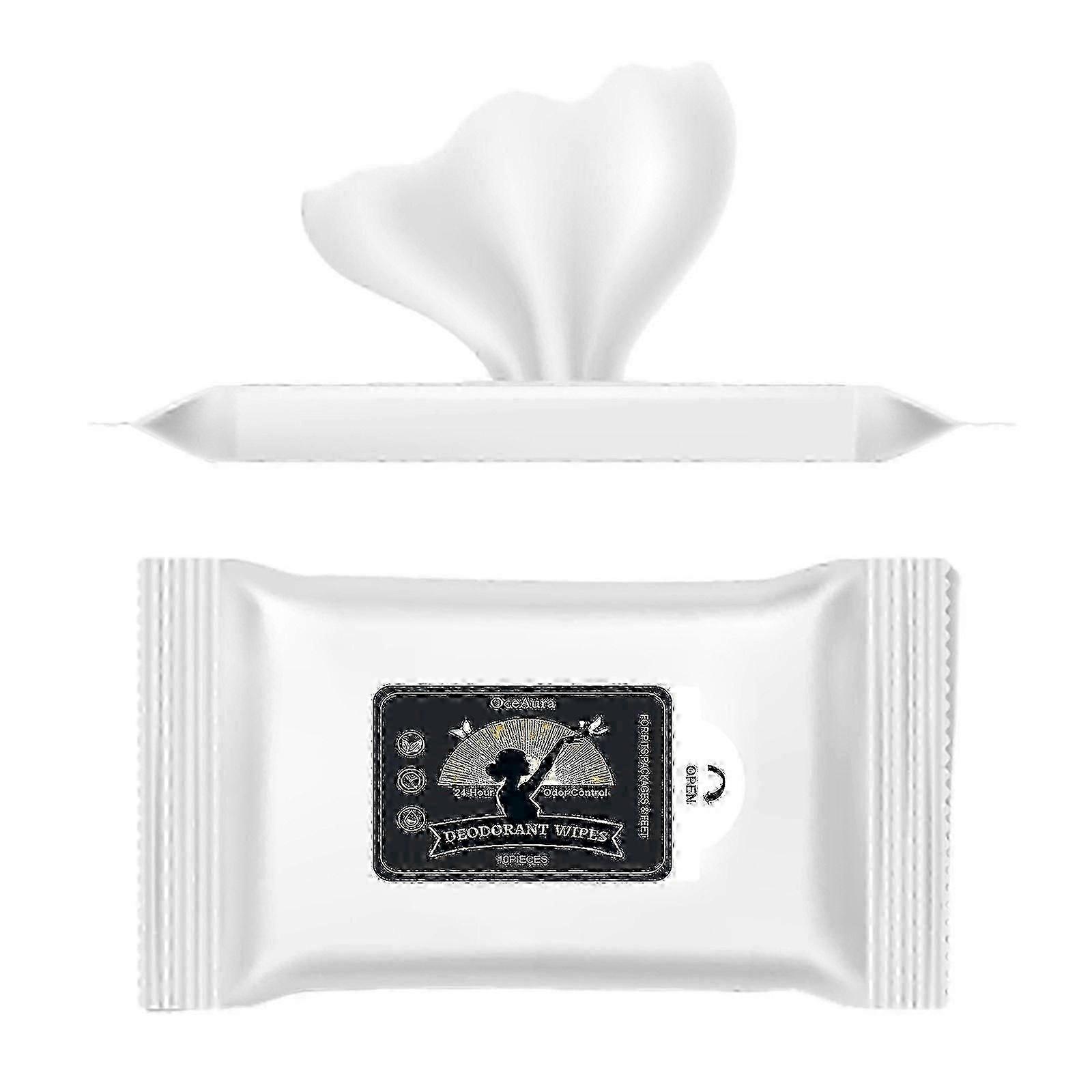 Deodorant Wipes, Exercise Sweaty Body Wipe Wipes Gently Clean To Remove Odors And Fragrance
