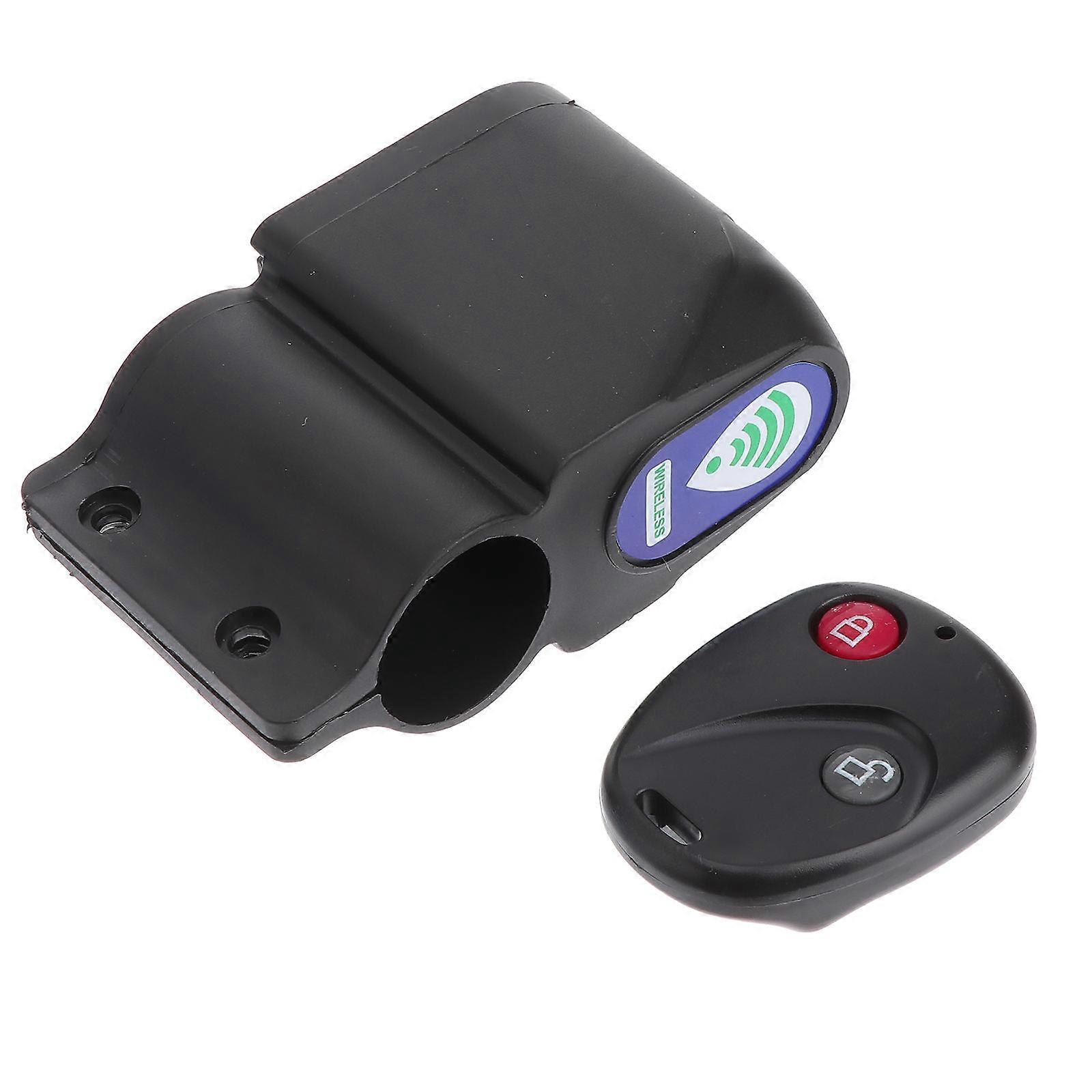 Cycling Security Solution with Wireless Vibration Alarm and Tamper Resistant Core