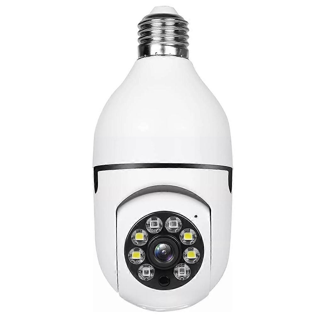 Bulb Surveillance E27 Wifi IP Camera Night Vision 4X Digital Zoom