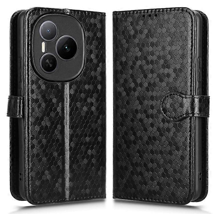 Compatible For Honor Power 5G Wallet Case Dot Pattern Imprint PU Leather Phone Cover