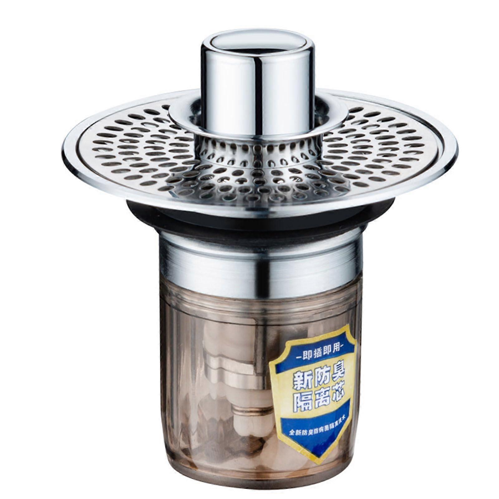 Drain Stopper for Sink - Pop-Up Sink Drain, Drain Filter, Clog Sieve, Easy Installation