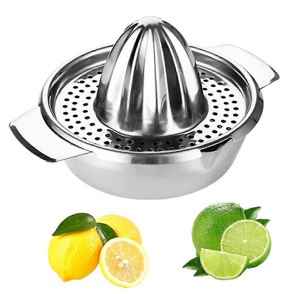 Stainless Steel Manual Citrus Juicer Orange Squeezer Press with Comfortable Handle for Home Use