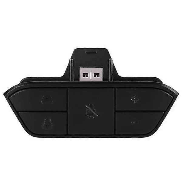 Dustproof stereo headset adapter for Xbox One with game controller and stereo audio sync