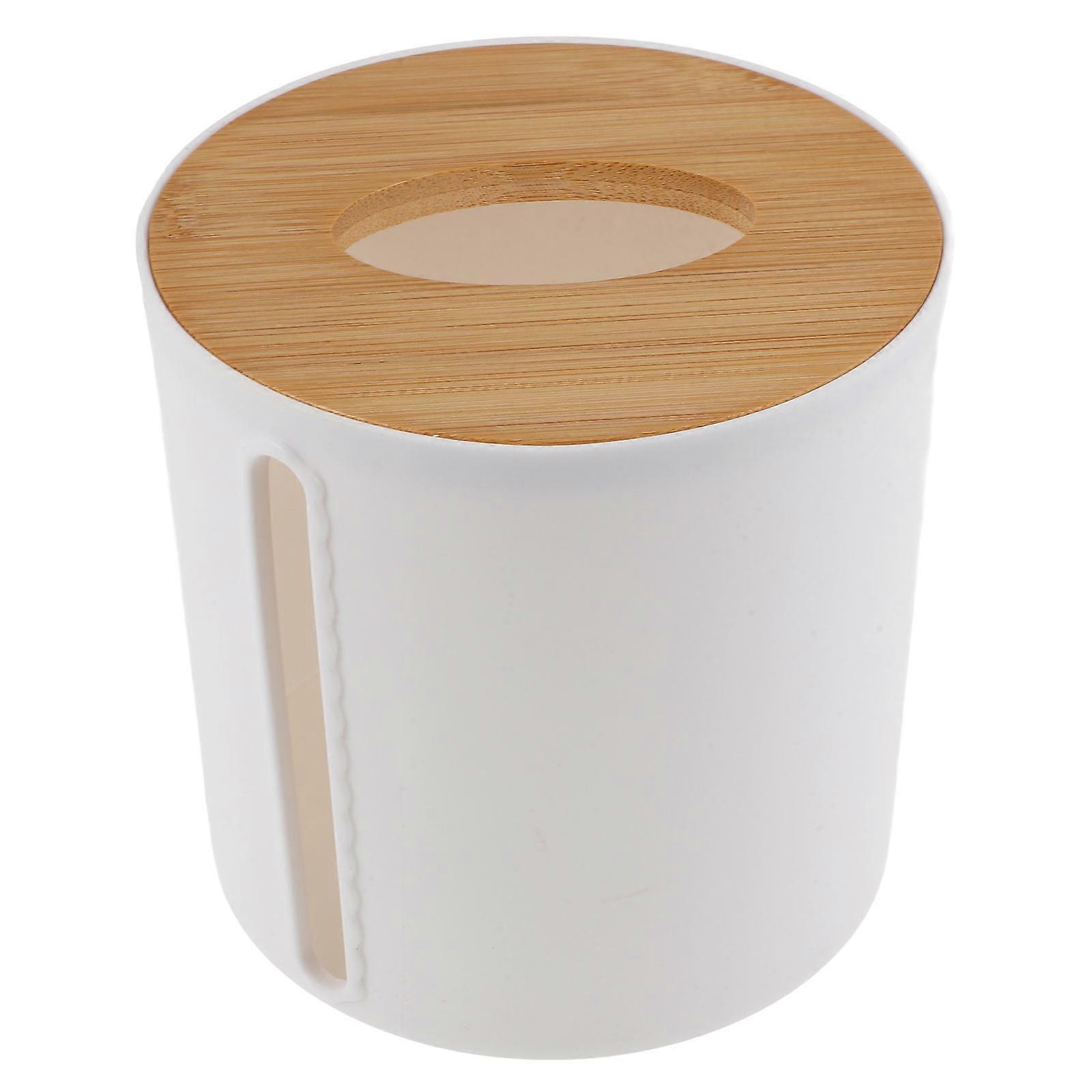 Lightweight Paper Storage Box with Lid – Compact Tissue Holder for Kitchen, Bathroom & Home – Stylish Organizer for Toilet Paper & Roll Towels