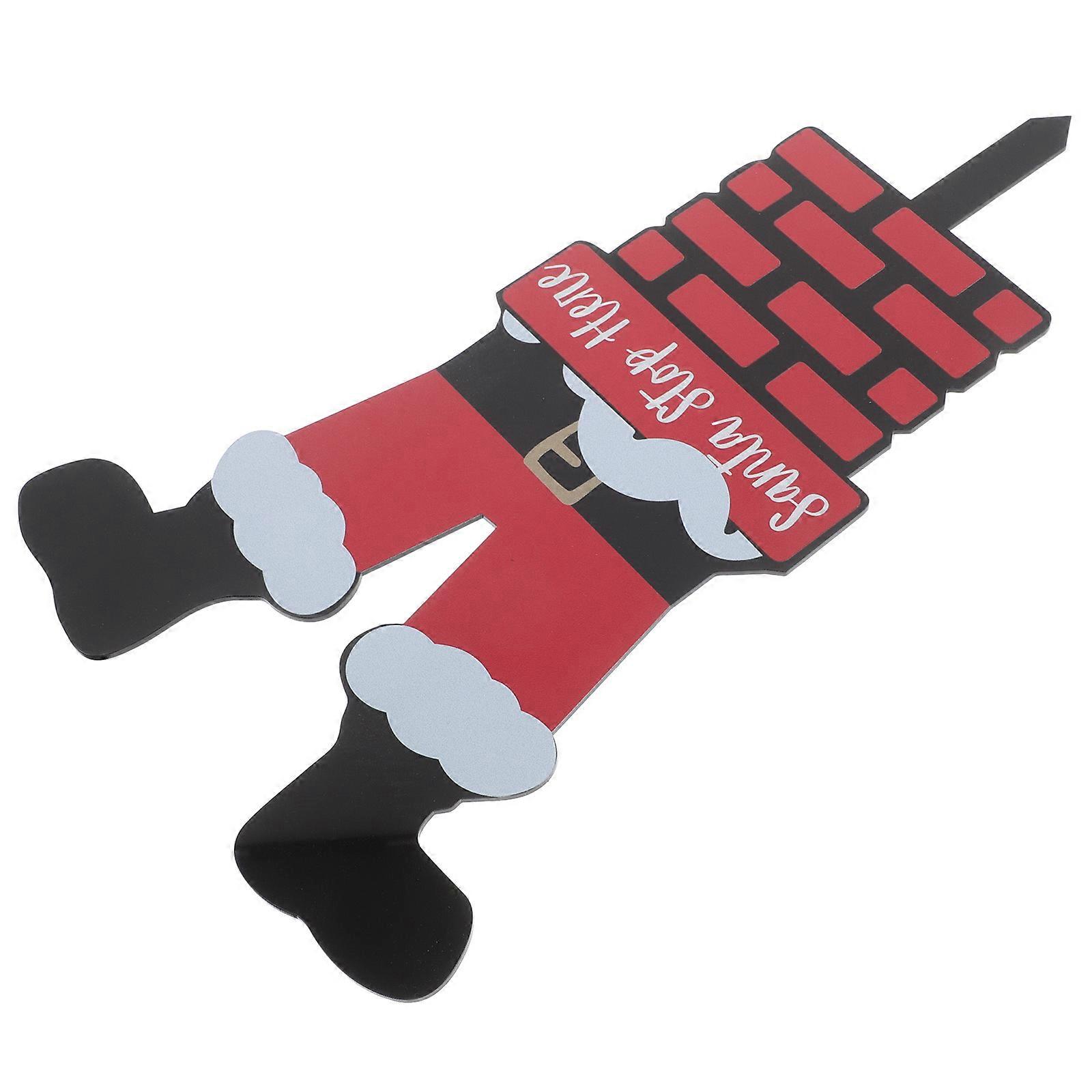 Yard Sign Stakes for Christmas, Enhance Your Driveway with Festive Appeal