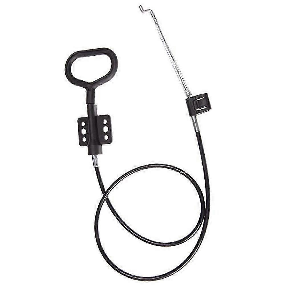 2 Pcs La Noire Switch Universal Recliner Handle Replacement Cable Hook Black