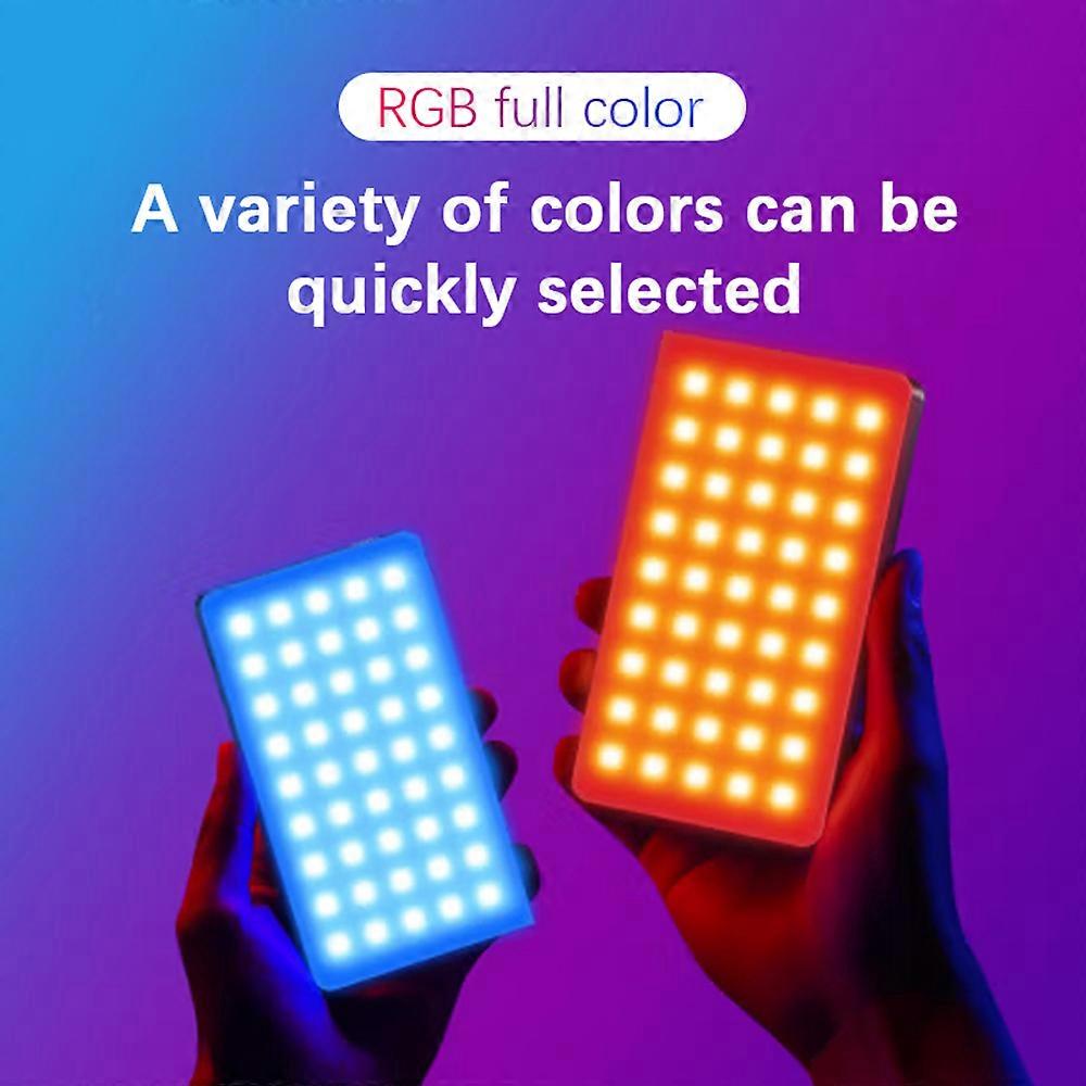 Andoer Y140 RGB LED Video Light: Rechargeable, Dimmable, CRI95+ for Vlog & Photography