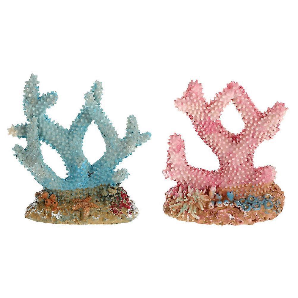 Goldfish Atomizer Resin Decor for Aquariums Enhancing Visual Appeal in Assorted Color 2Pcs