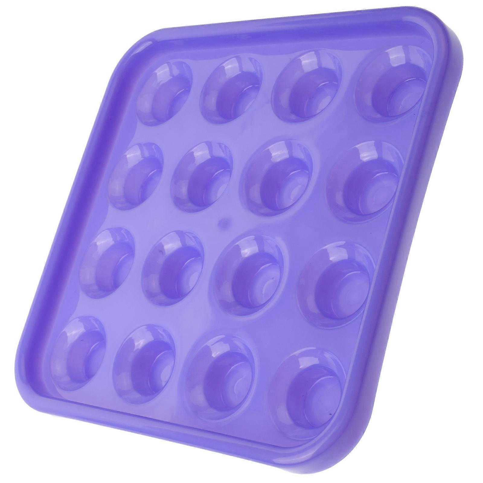Durable Plastic Pool Ball Holder Tray for Snooker & Billiard Tables – Lightweight Storage Solution for Easy Transport and Organization