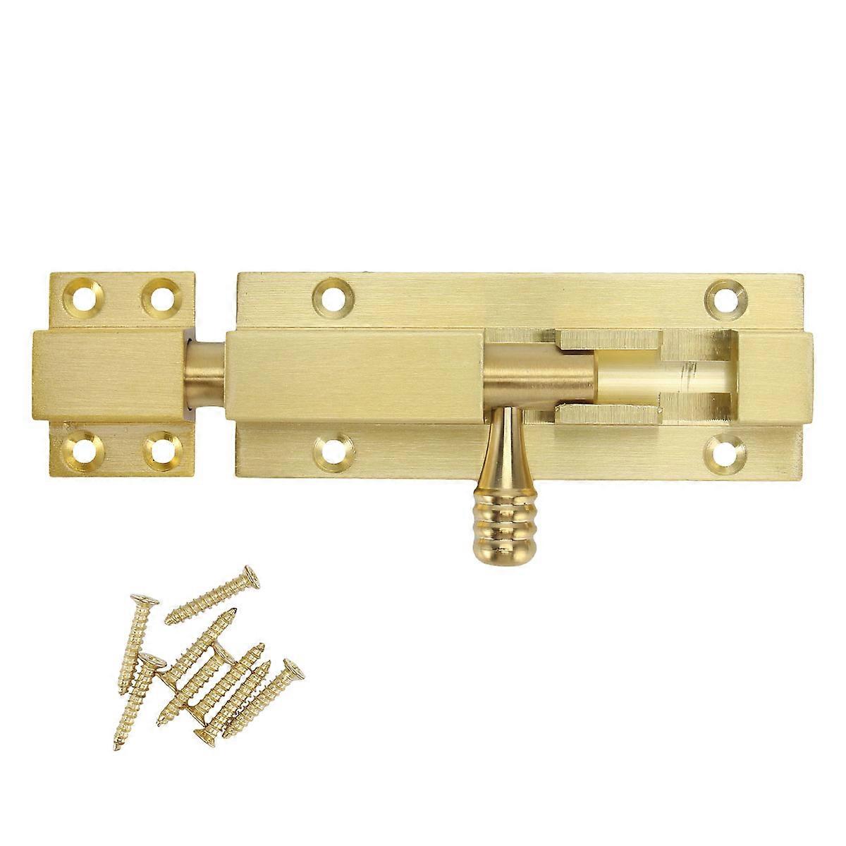 Aluminum Alloy Door Latch Lock Bolt for Enhanced Home Security – Durable and Theft Resistant Design