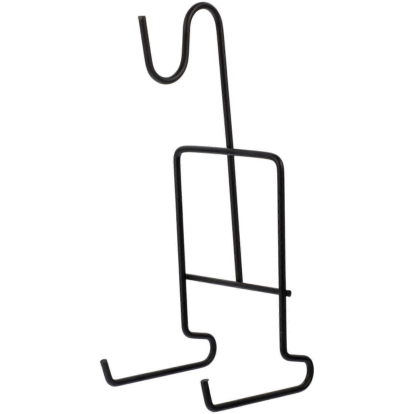 Tea Cup Saucer Hanger Metal Display Holder Storage Rectangular Simple Design 1Pack