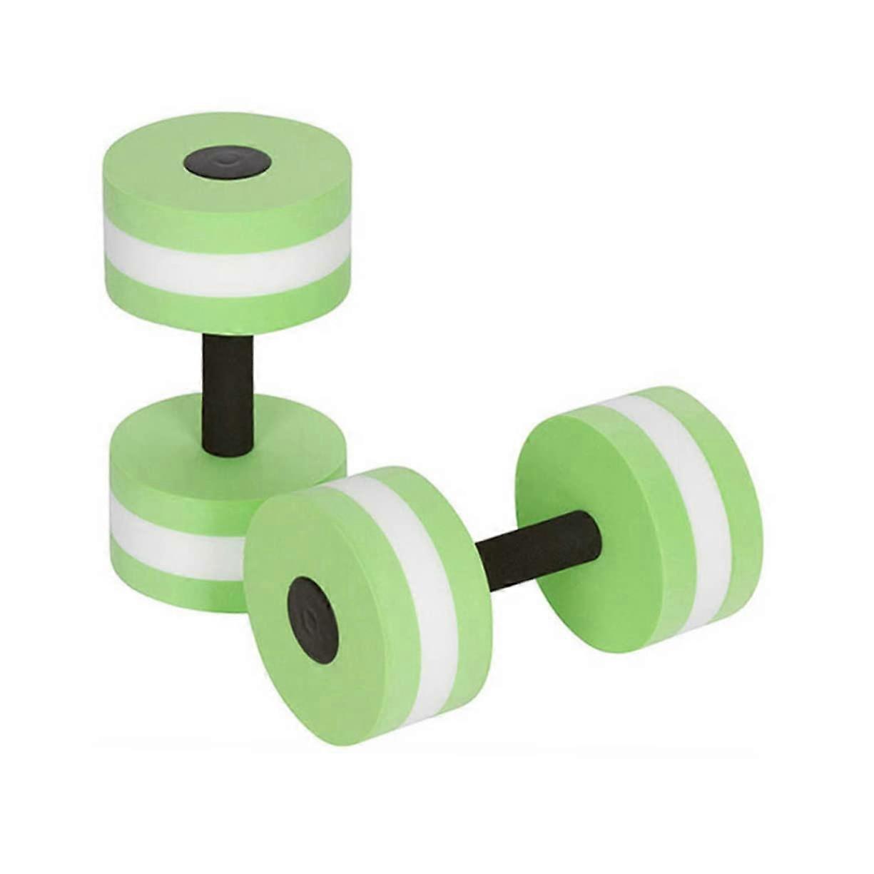 Eva Floating Dumbbells for Aquatic Fitness, Water Aerobics Weights for Men and Women, Durable Foam 2-Piece Set