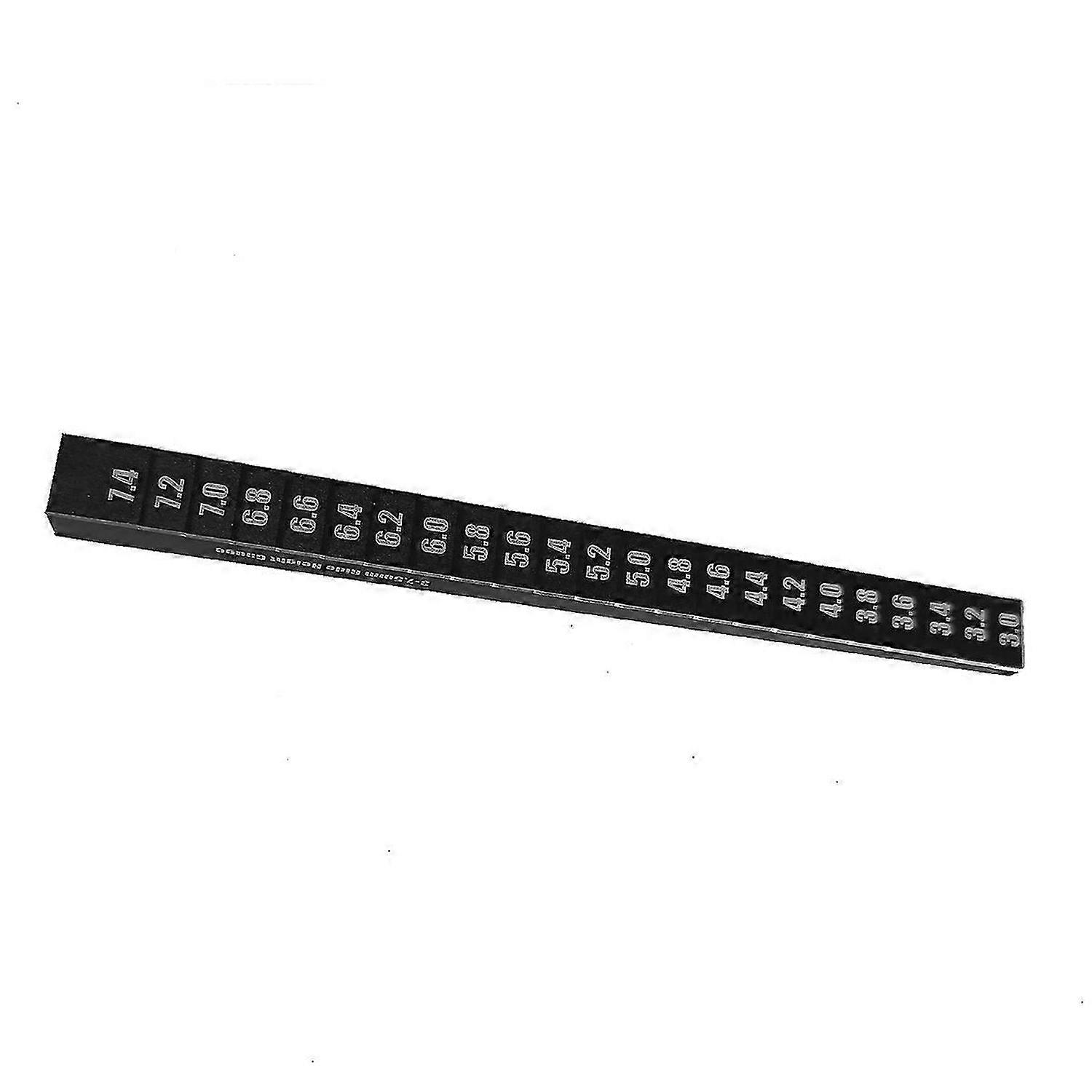 Ruler Metal Measuring Tools 2-in-1 Vehicle Height Gauge + Bottom Stop Ruler for 1/10 Rc Touring Car