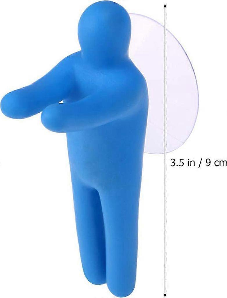 Toothbrush Holder Towel Hook Wall Hook with Bathroom Suction Cup 6 Pack