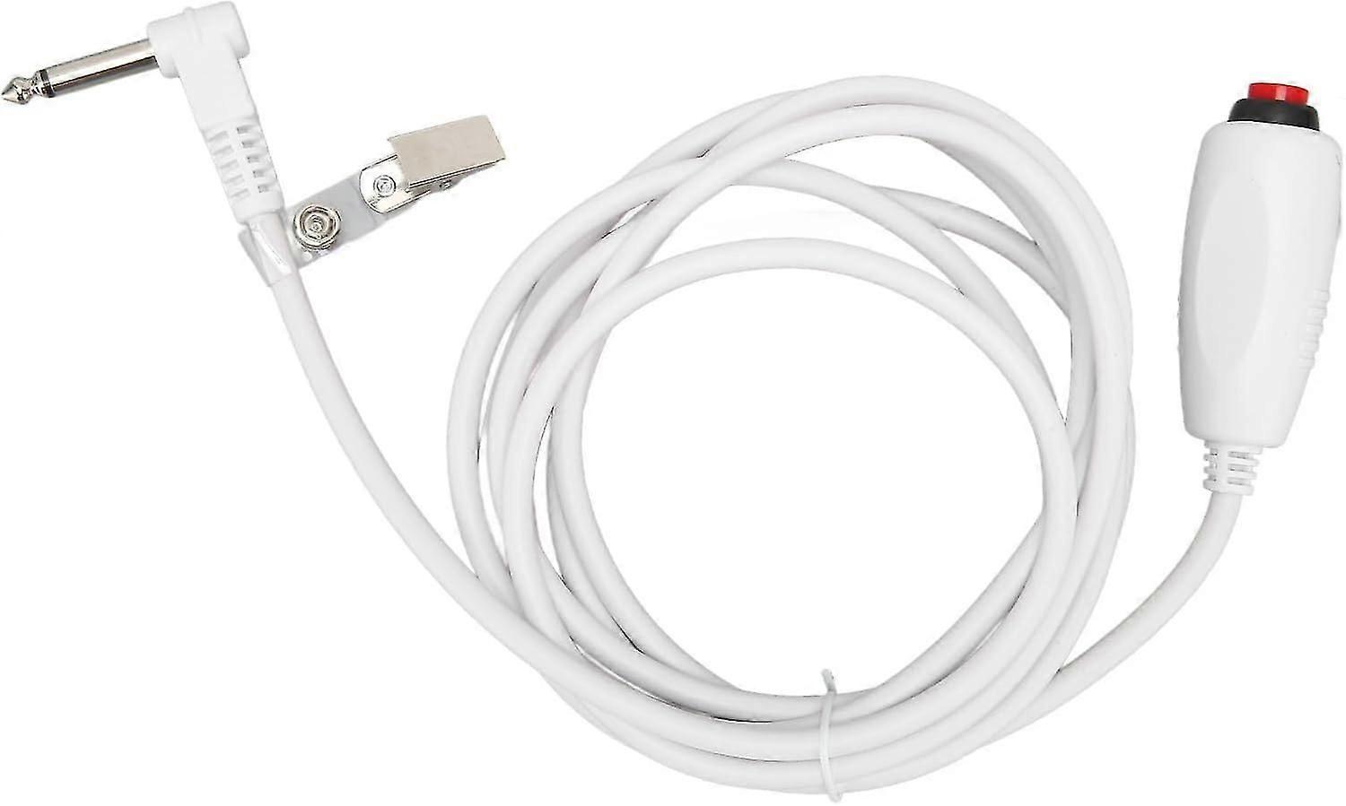 Push Button Cord Cable for Nurse Station, 6.35mm Mono Plug Nurse Call Cord, Universal Replacement Nu