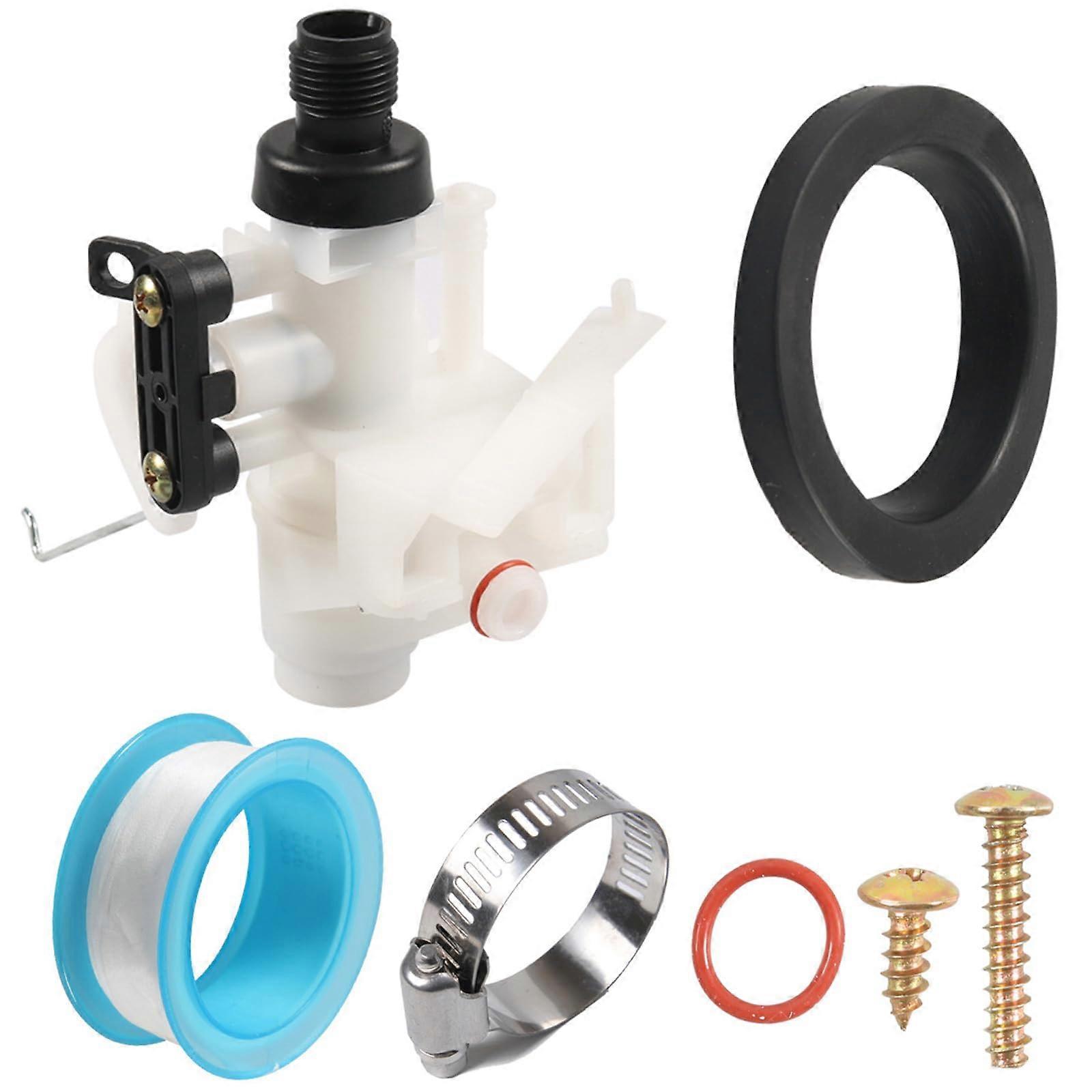 WC water valve set,  efficiency, WC water valves, frostresistant, leakproof part for trailer toilet, thread sealing tape
