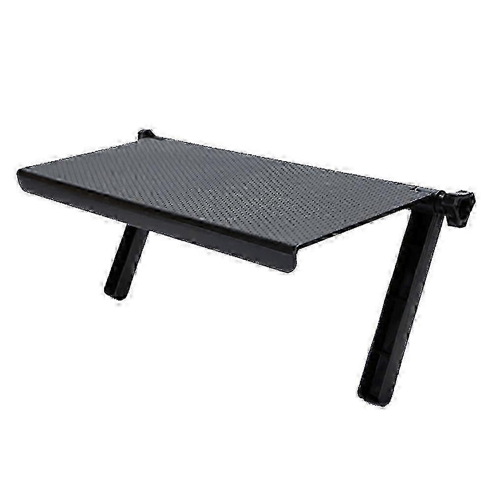 Top Shelf Organizer Rack for Cable Box and Computer Monitor, Universal Desk Storage Solution