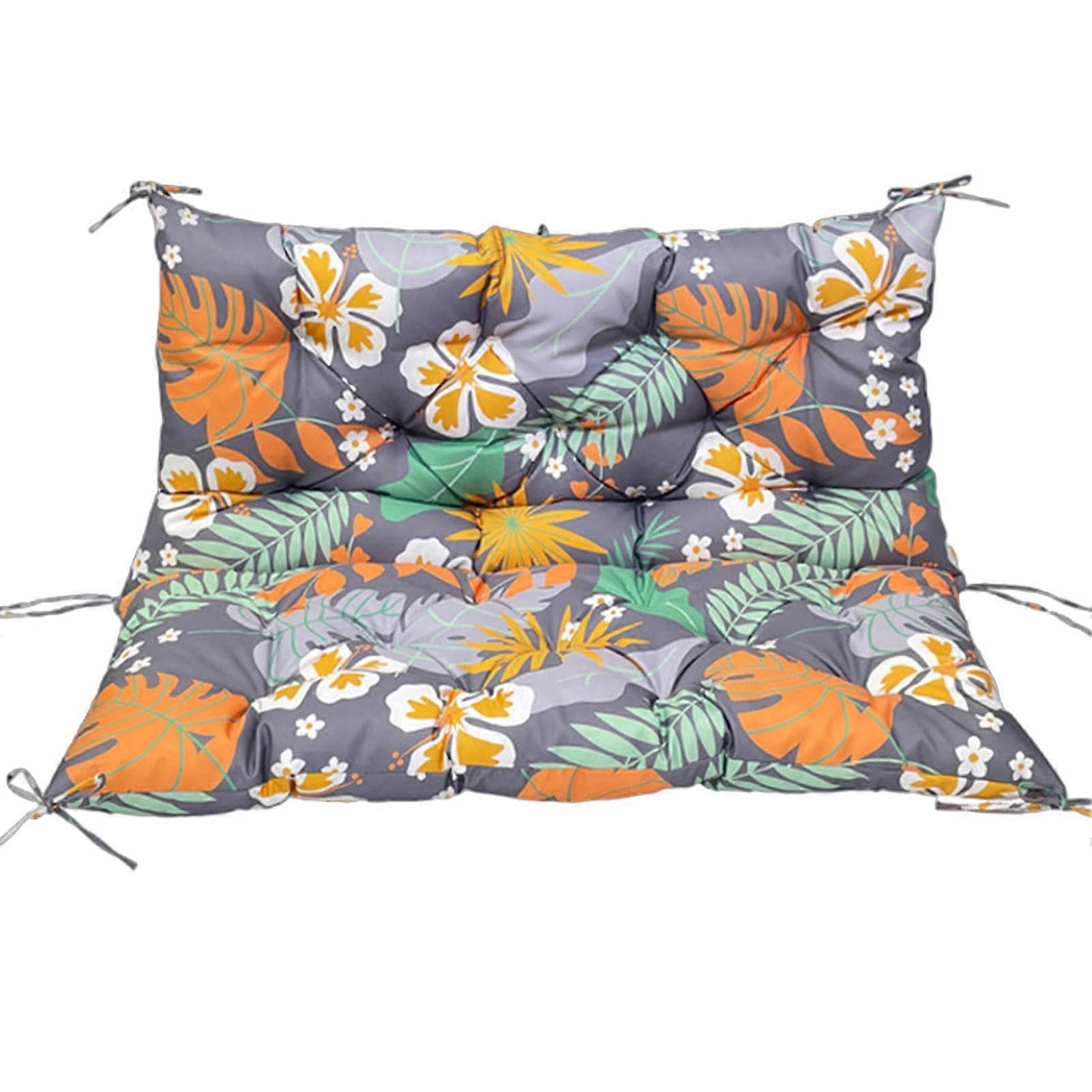 Outdoor swing cushion Waterproof Hollywood swing cushion with backrest
