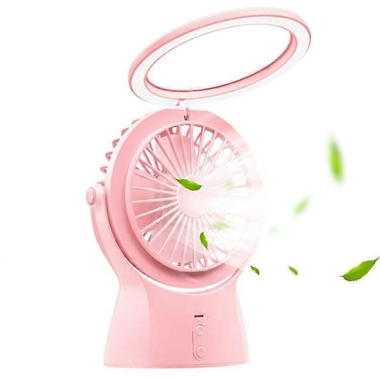 S1 USB Charging Mute Desktop Electric Fan Table Lamp