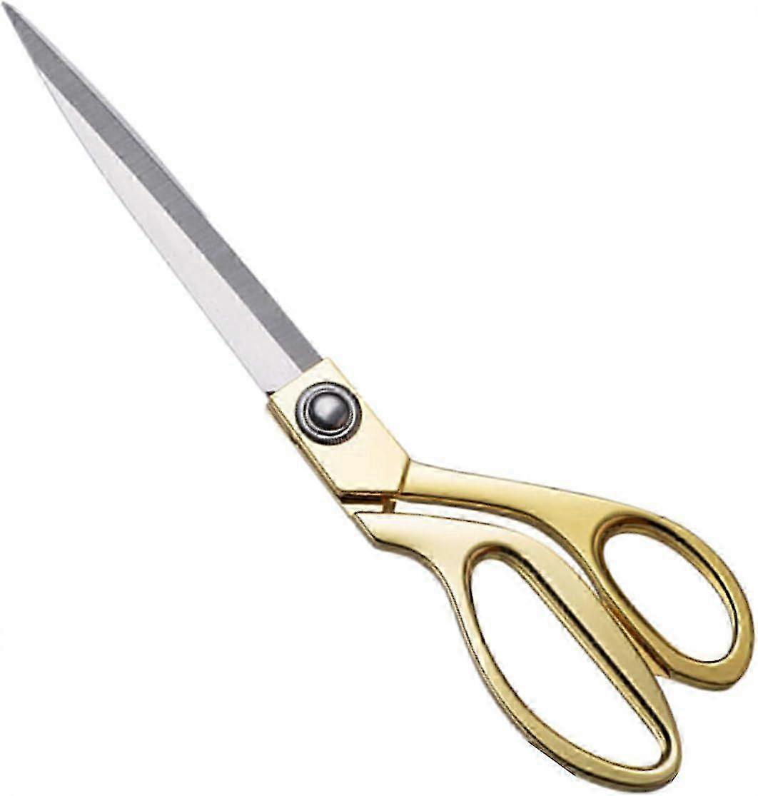 10.5'' Silver Stainless Steel Sharp Tailor Scissors Heavy Duty Adjustable Kitchen Scissors for Various Fabrics