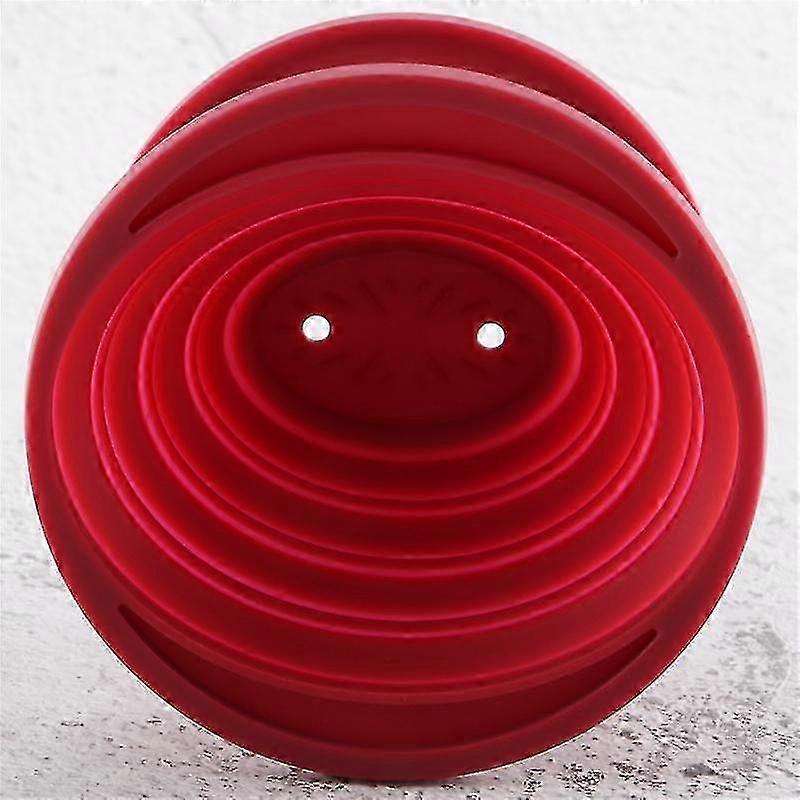Collapsible Camp Pour Over Coffee Dripper, Reusable Silicone Coffee Filter Holder for Home Use