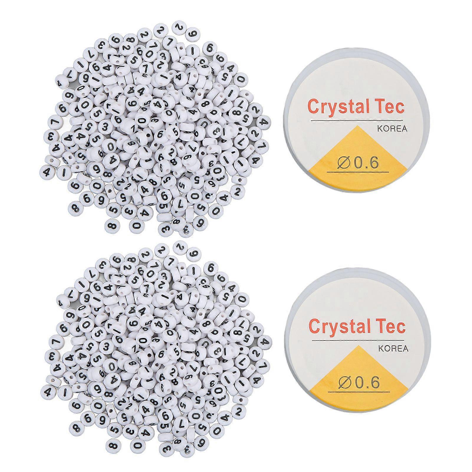 2025 Latest Model  Number Beads Acrylic Materials Smoothing Surfaces Exquisite