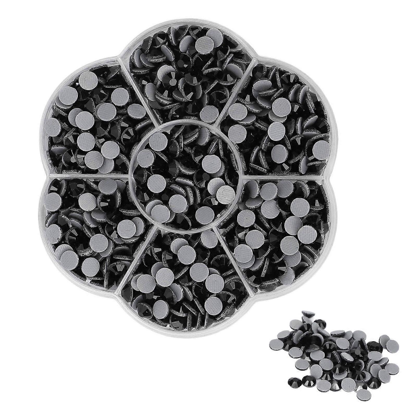 2025最新モデル1000Pcsラインストーン光沢のある透明な装飾ネイルアート