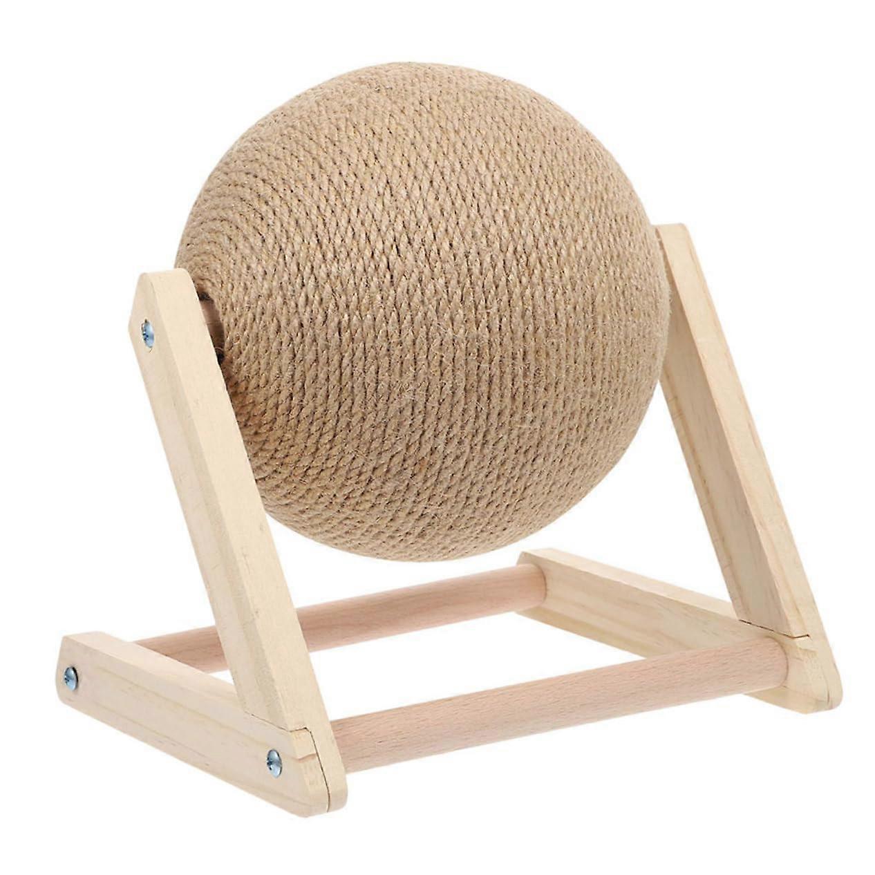 Durable Cat Scratcher Ball For Kittens And Cats, Large Indoor Scratching Post, Scratch-Resistant Material, Ideal For Claw Maintenance