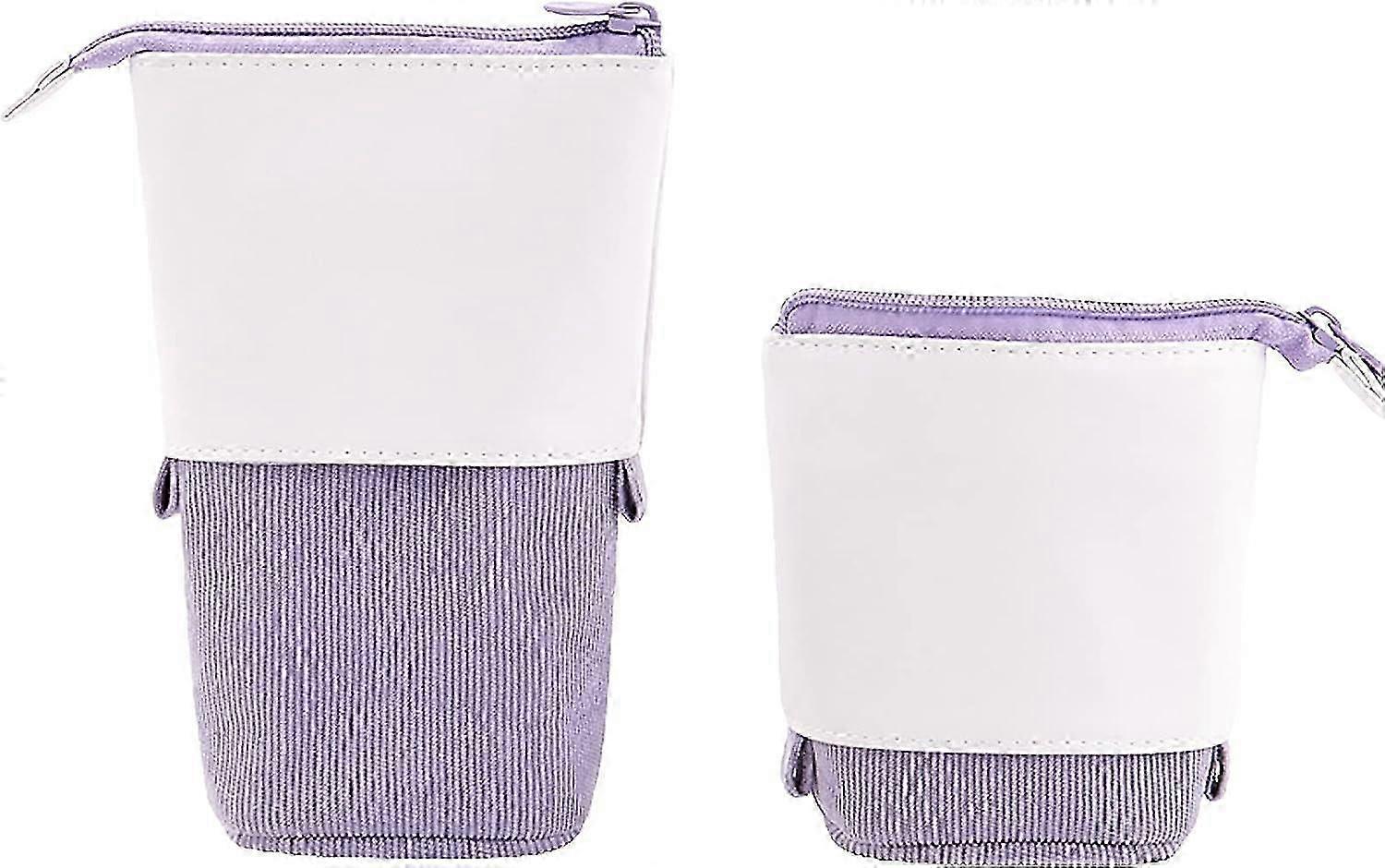 Retractable Pencil Pouch – College-Style Pop-Up Case – Girls/Teens/Ladies