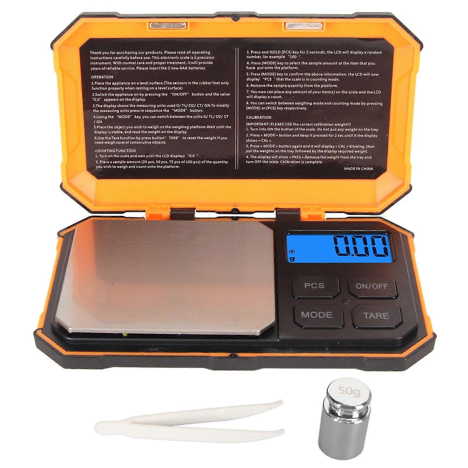 2025 Latest Model  Gram Scale 500g 0.01g 5 Unit Modes Multifunctional Digital