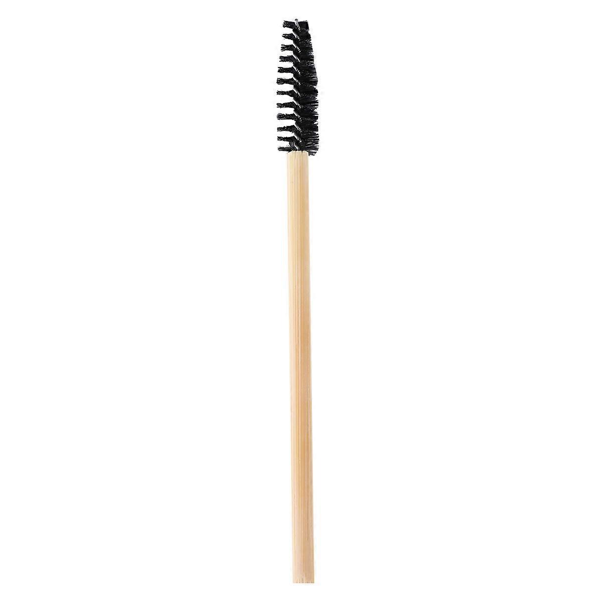 Mini Eyebrow Brush Eyelash Combs Colleagues Use Black 20Pcs
