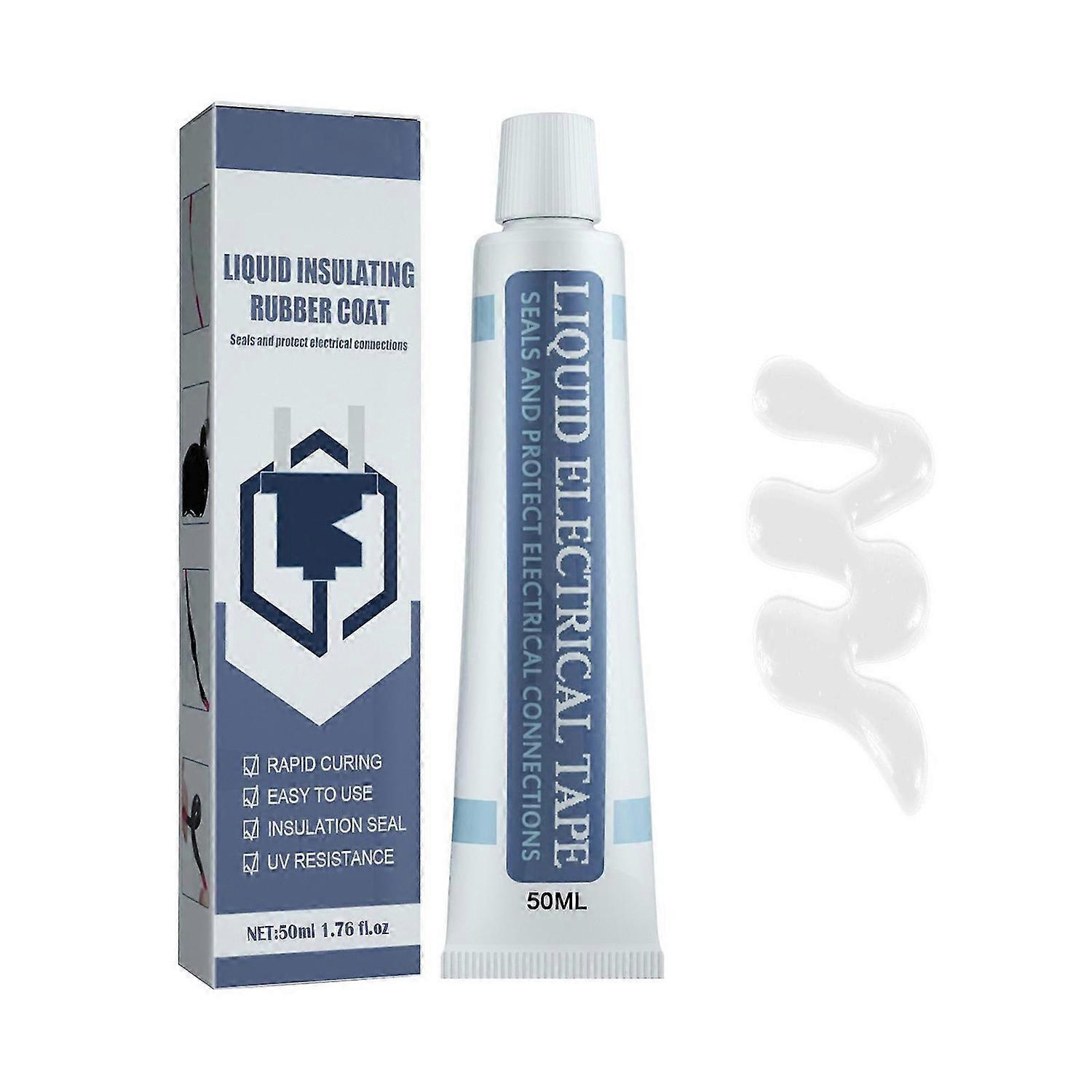 50ml υγρή ηλεκτρική ταινία, υγρή μονωτική κόλλα υψηλής θερμοκρασίας κόλλα επιβραδυντική φλόγα, Insulatin