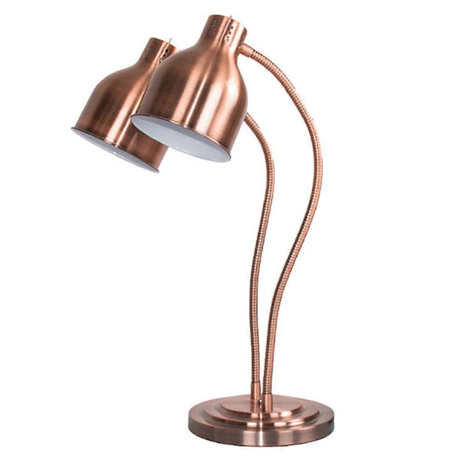 Food warming lamp, doubleheaded food warming lamp, food warming lamp for hotel dish areas, buffet restaurants, commercial catering, food warm