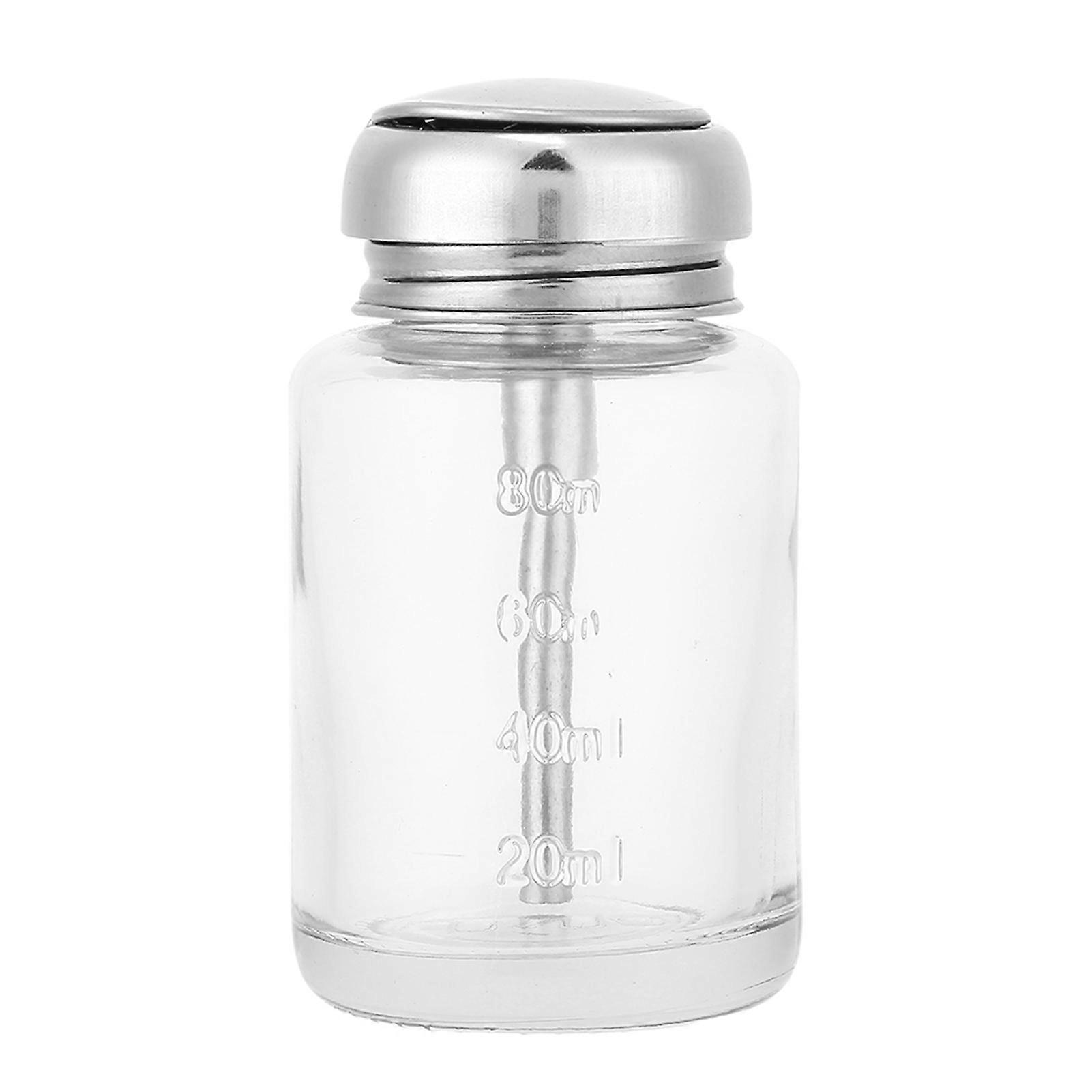Professional Nail Art Remover Dispenser Gel Polish Remover Empty Container Manicure Accessory