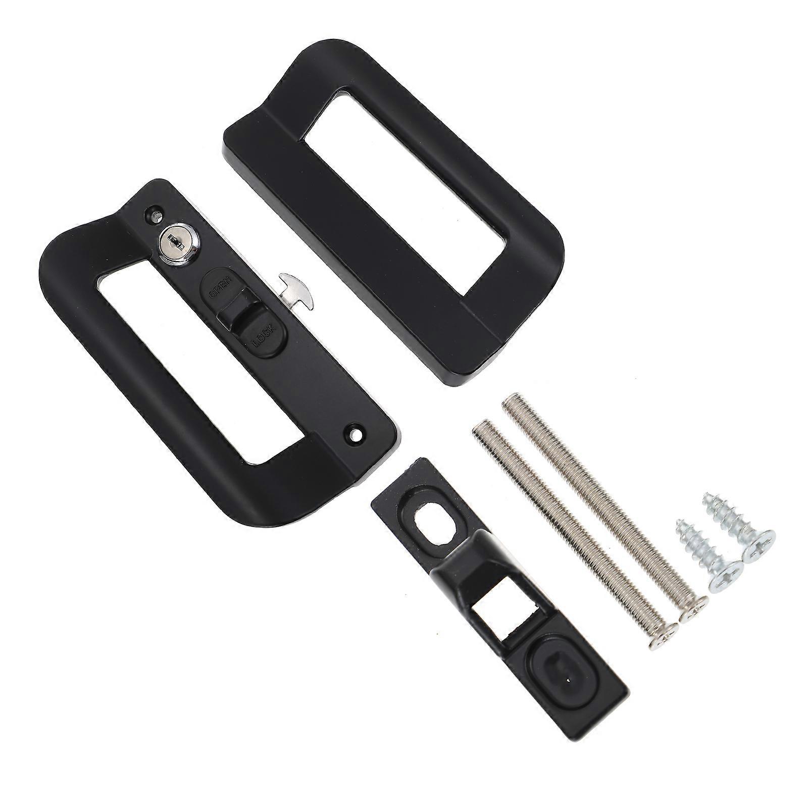 Sliding Door Handle Set   Versatile Replacement Lock for Patio & Interior Doors, Easy Installation, Elegant Design