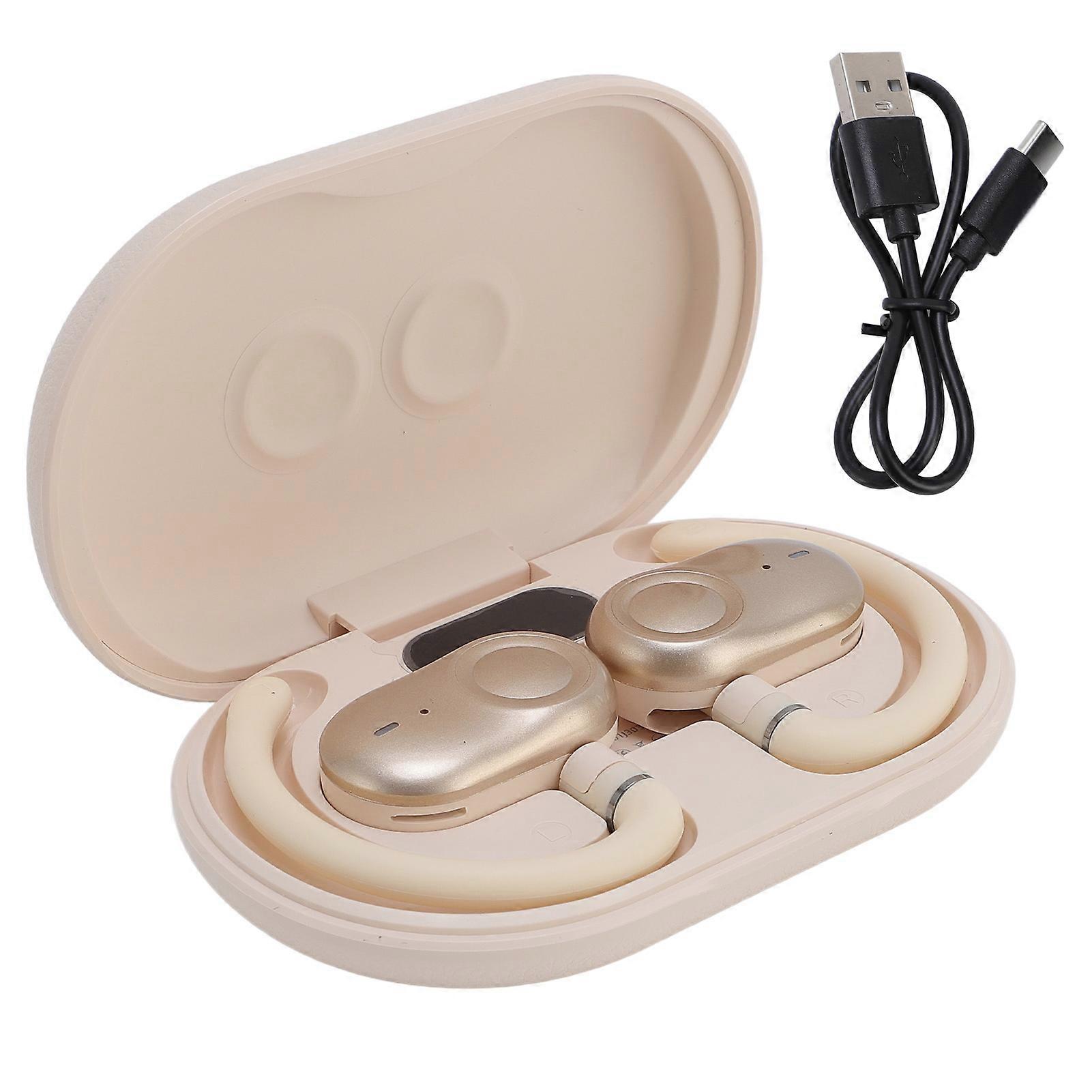 Bluetooth 5.4 Translator Earbuds, 144 Languages, HD Sound, Noise Reduction, Skin Color