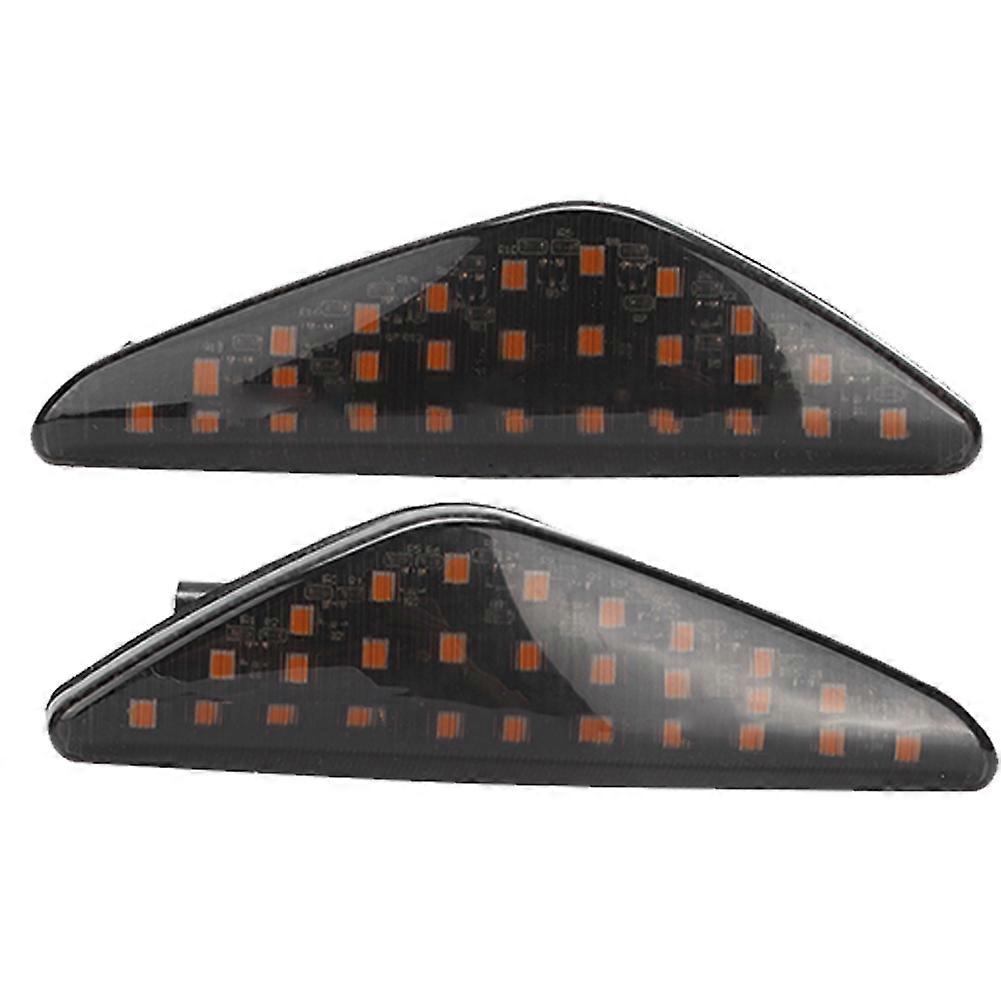 1 Pair 27 LEDs Side Marker Sequential Turn Signal Flashing Light Fit for F25 X3 2011‑2015