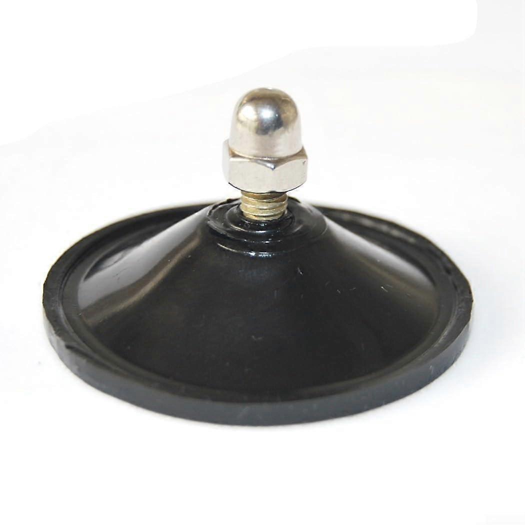 10Pack Performance Suction Cups with Builtin M6 Nuts and Screws for Home Use (Black)