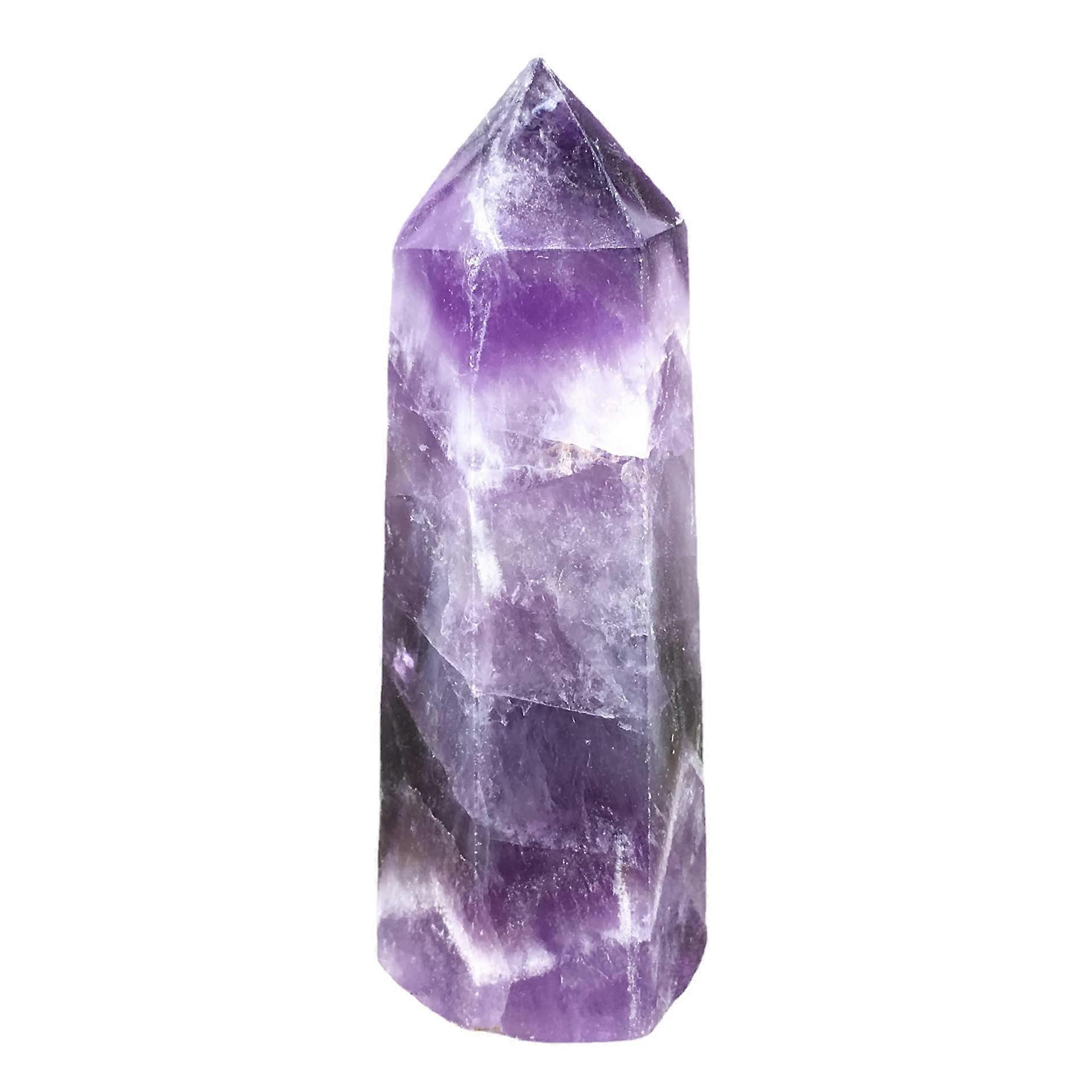 Quartz decoration 5–12 cm natural crystal, carved dream crystal pillar, raw stones and minerals (Size: 910 cm)