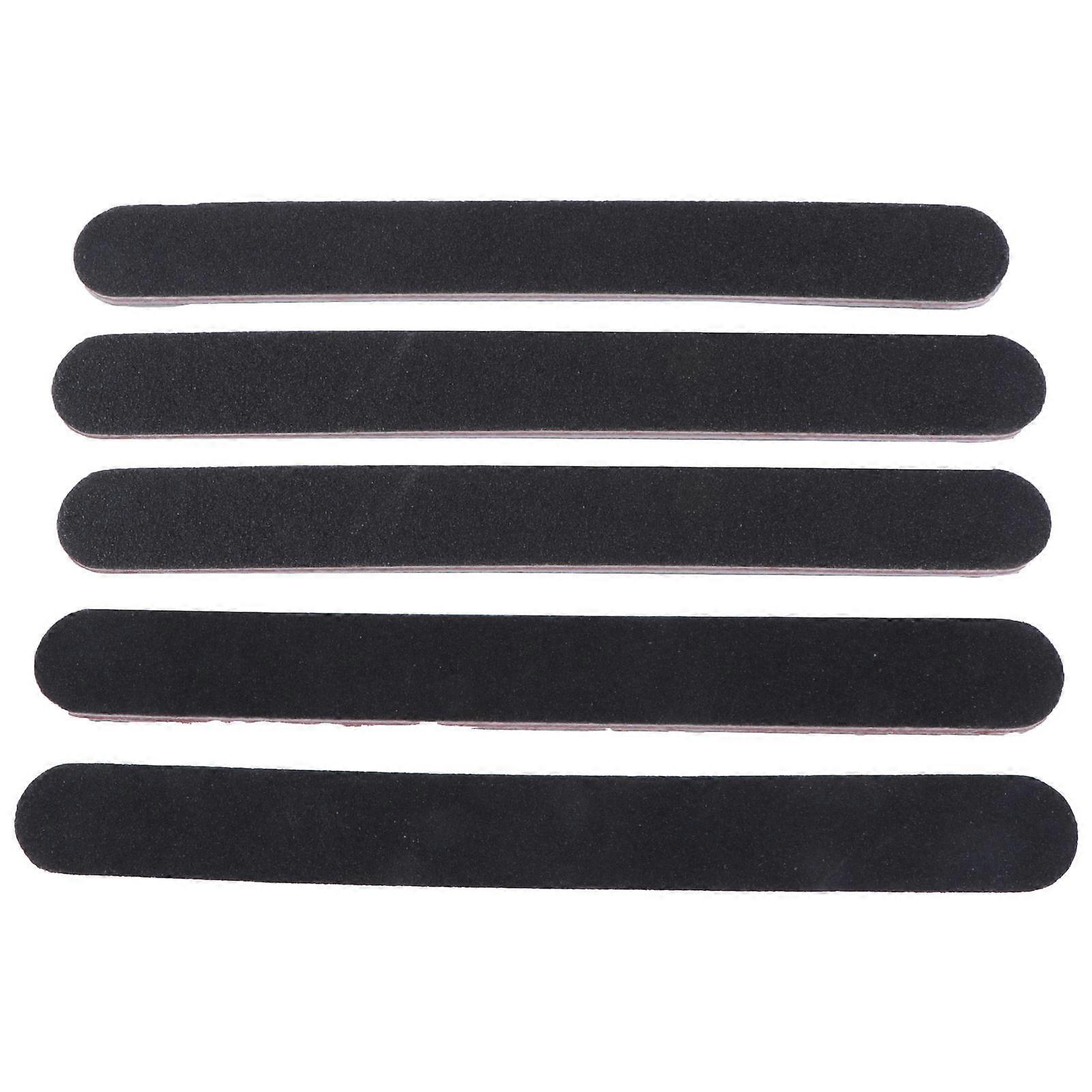 Nail Filing Buffing Sanding Tools Supplies Board Rectangular Shape For Women Professional Nail Technicians 5Pcs